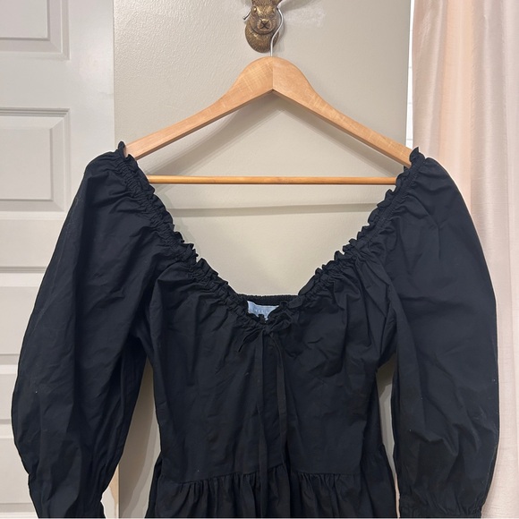 HILL HOUSE HOME Black Samantha Nap Dress L - Picture 4 of 9